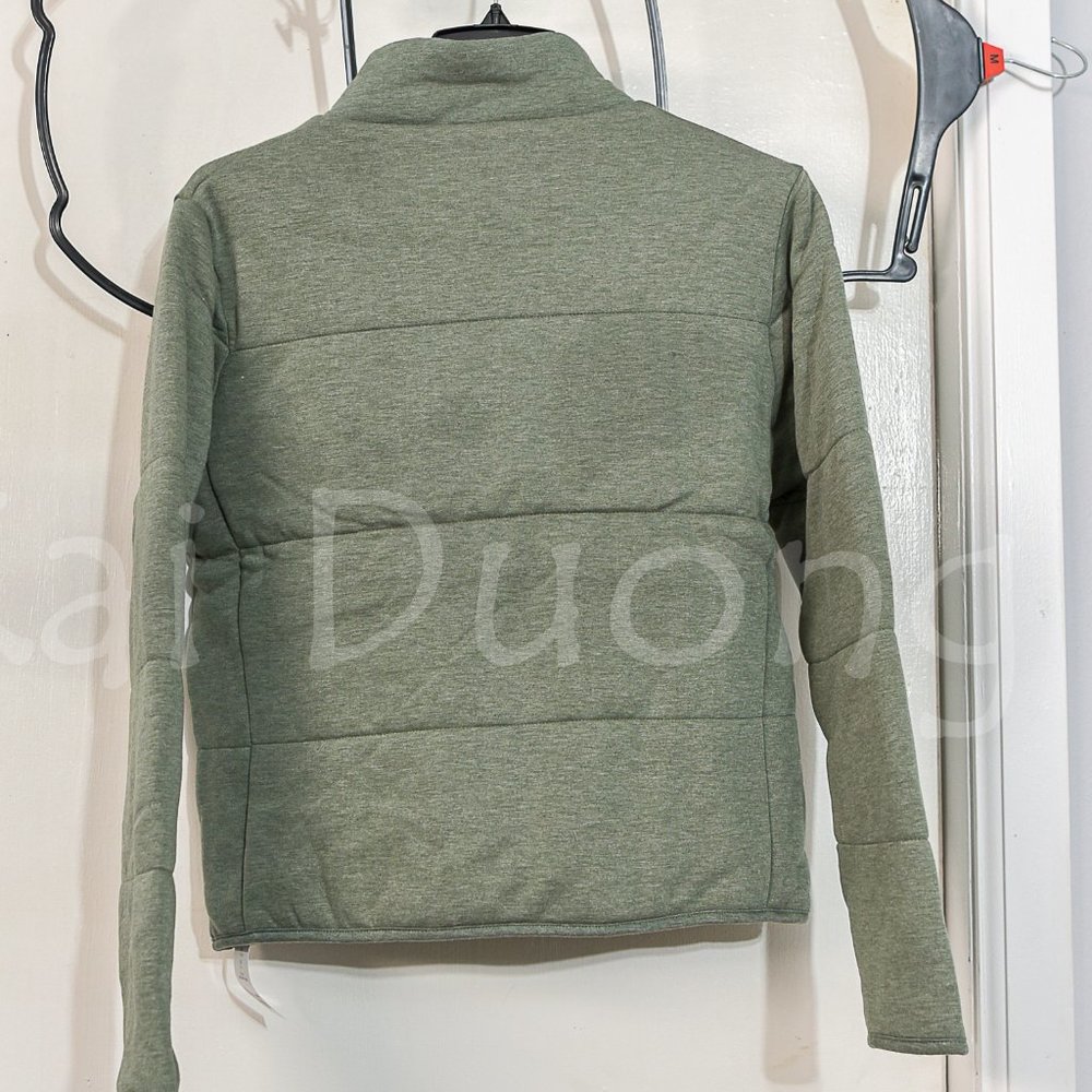Three Dots Ladies' Quilted Jacket IN GREEN - Picture 4 of 5